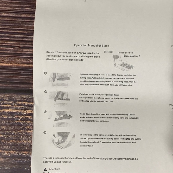 Multipurpose Vegetable and Fruit Chopper Cutter Grater Slicer - Picture 12 of 14